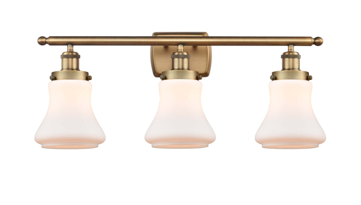 Innovations Lighting Bellmont 6" Bath Vanity Light - Brushed Brass Vanity Lights Innovations Lighting Matte White ; Glass Type: Frosted  