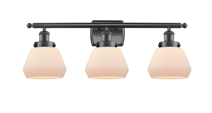 Innovations Lighting Fulton 6" Bath Vanity Light - Matte Black Vanity Lights Innovations Lighting   