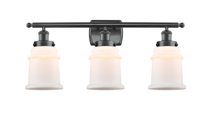 Innovations Lighting Canton 6" Bath Vanity Light - Matte Black Vanity Lights Innovations Lighting   