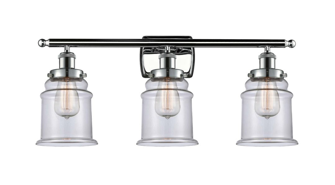 Innovations Lighting Canton 6" Bath Vanity Light - Polished Chrome Vanity Lights Innovations Lighting   