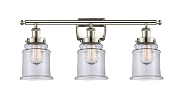 Innovations Lighting Canton 6" Bath Vanity Light - Polished Nickel Vanity Lights Innovations Lighting   