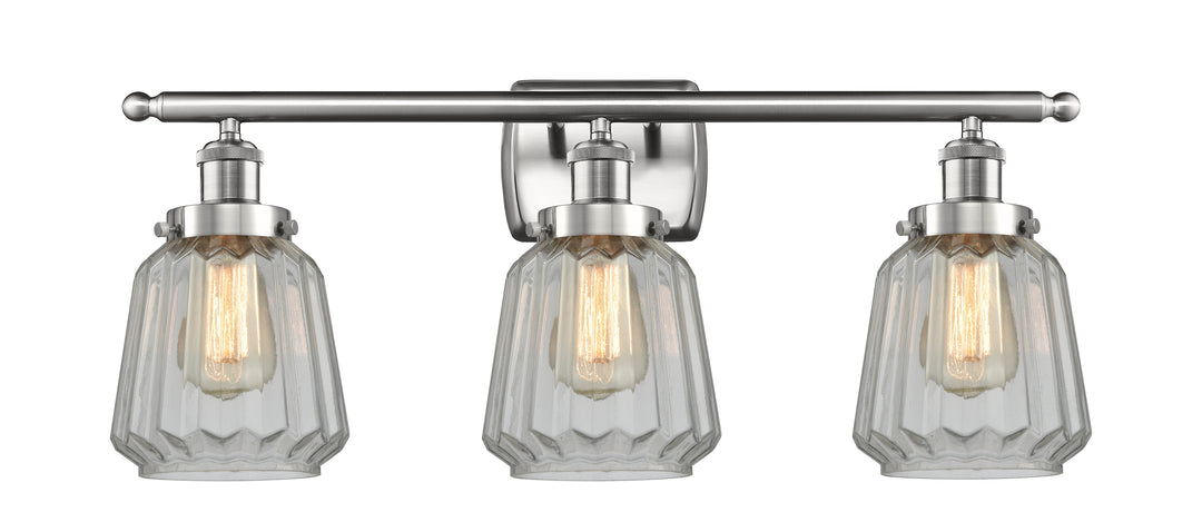 Innovations Lighting Chatham 6" Bath Vanity Light - Brushed Satin Nickel Vanity Lights Innovations Lighting   