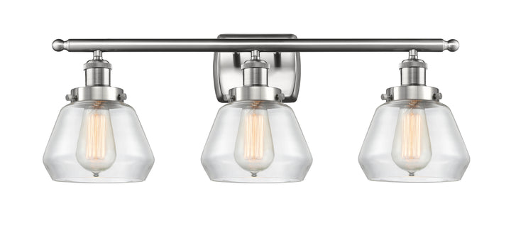 Innovations Lighting Fulton 6" Bath Vanity Light - Brushed Satin Nickel Vanity Lights Innovations Lighting   