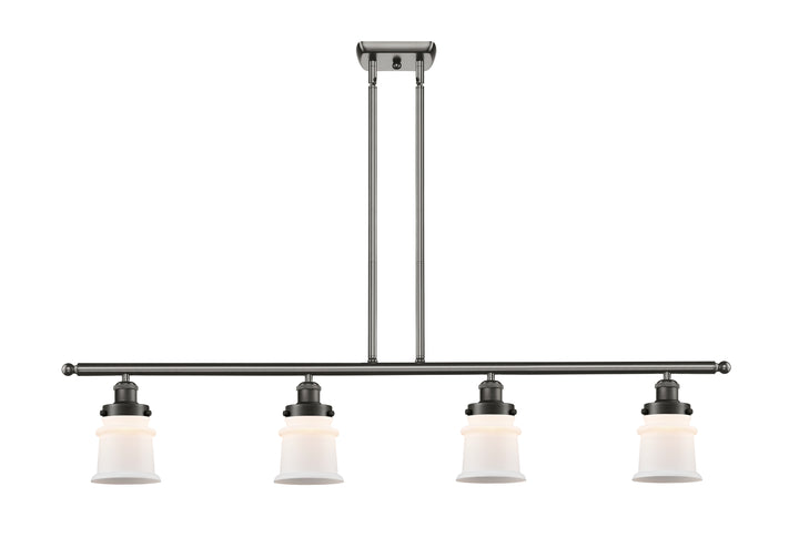 Innovations Lighting Canton 5" Island Light - Oil Rubbed Bronze Linear Chandeliers Innovations Lighting Matte White ; Glass Type: Frosted  