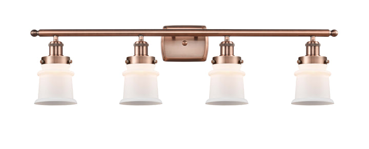 Innovations Lighting Canton 5" Bath Vanity Light - Antique Copper Vanity Lights Innovations Lighting Matte White ; Glass Type: Frosted  