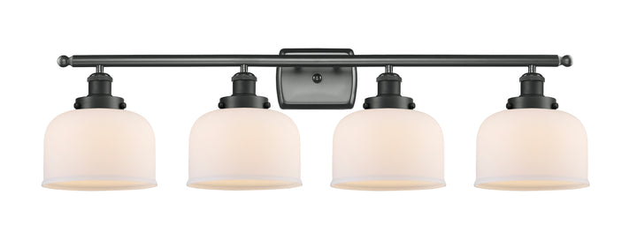 Innovations Lighting Bell 8" Bath Vanity Light - Matte Black Vanity Lights Innovations Lighting Matte White ; Glass Type: Frosted  