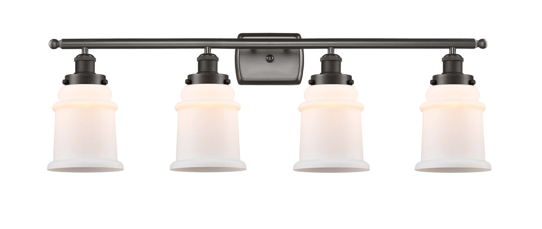 Innovations Lighting Canton 6" Bath Vanity Light - Oil Rubbed Bronze Vanity Lights Innovations Lighting Matte White ; Glass Type: Frosted  