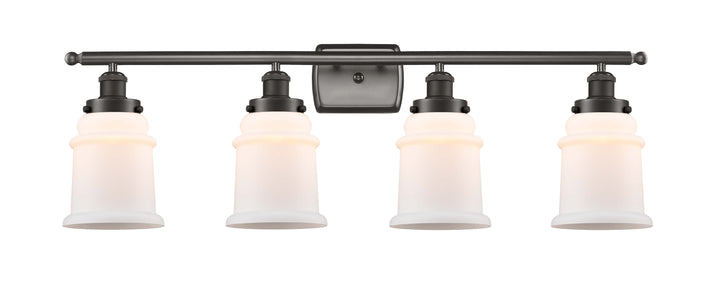 Innovations Lighting Canton 6" Bath Vanity Light - Oil Rubbed Bronze Vanity Lights Innovations Lighting Matte White ; Glass Type: Frosted  