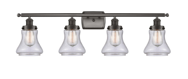 Innovations Lighting Bellmont 6" Bath Vanity Light - Oil Rubbed Bronze Vanity Lights Innovations Lighting Seedy ; Glass Type: Seedy  