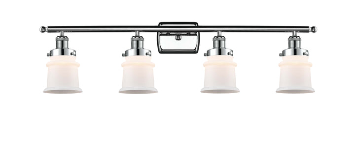 Innovations Lighting Canton 5" Bath Vanity Light - Polished Chrome Vanity Lights Innovations Lighting Matte White ; Glass Type: Frosted  