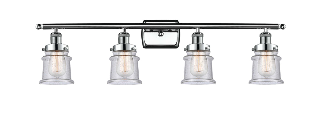 Innovations Lighting Canton 5" Bath Vanity Light - Polished Chrome Vanity Lights Innovations Lighting Seedy ; Glass Type: Seedy  