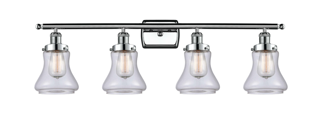 Innovations Lighting Bellmont 6" Bath Vanity Light - Polished Chrome Vanity Lights Innovations Lighting Clear ; Glass Type: Transparent  