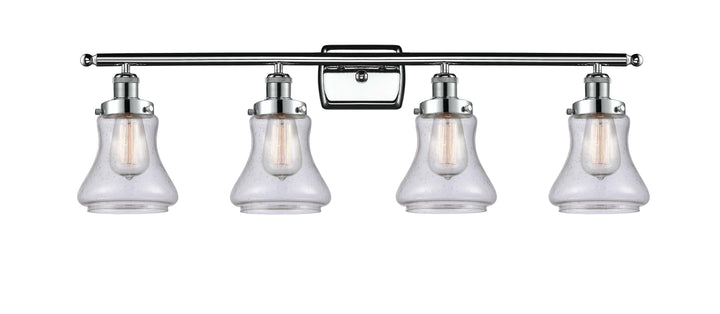 Innovations Lighting Bellmont 6" Bath Vanity Light - Polished Chrome Vanity Lights Innovations Lighting Seedy ; Glass Type: Seedy  