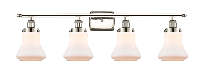 Innovations Lighting Bellmont 6" Bath Vanity Light - Polished Nickel Vanity Lights Innovations Lighting Matte White ; Glass Type: Frosted  