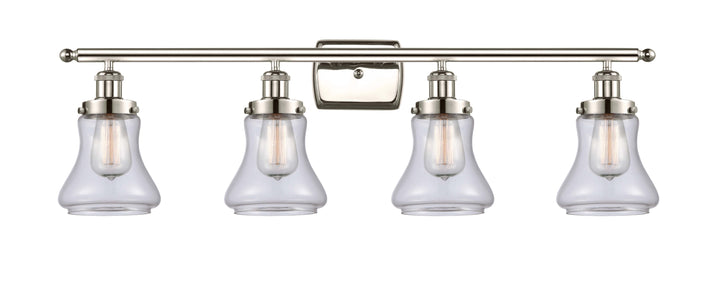 Innovations Lighting Bellmont 6" Bath Vanity Light - Polished Nickel Vanity Lights Innovations Lighting Clear ; Glass Type: Transparent  