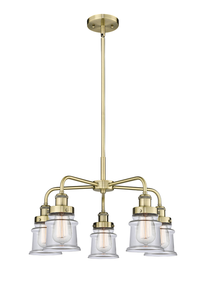 Innovations Lighting Canton Chandelier Chandeliers Innovations Lighting Antique Brass Clear ; Glass Type: Clear 