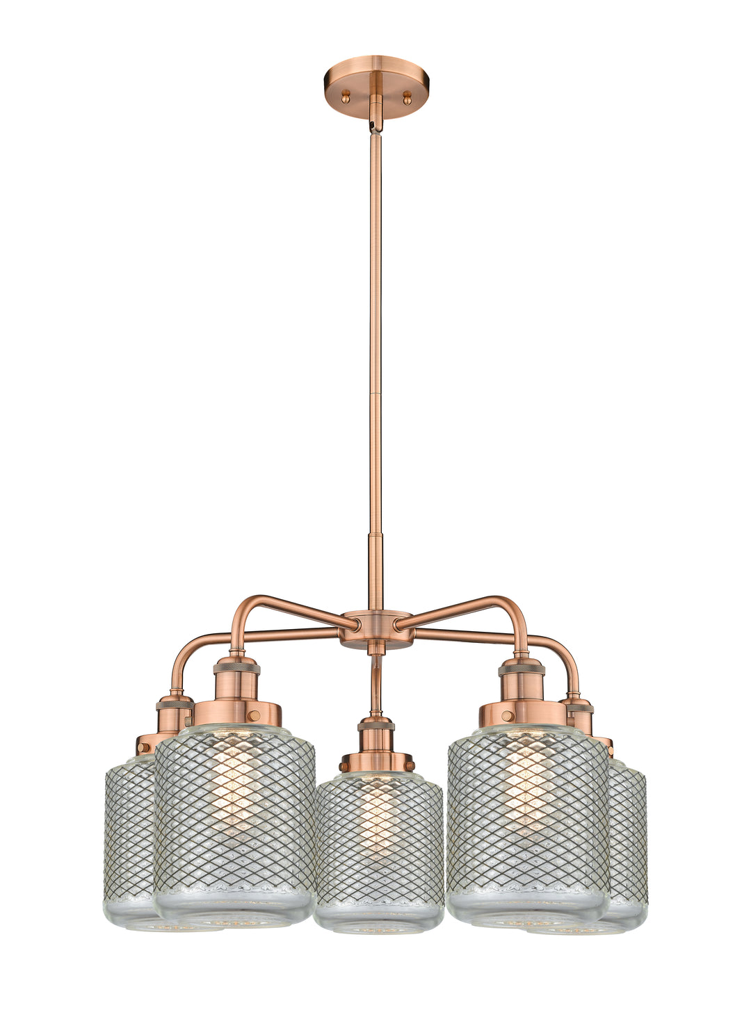 Innovations Lighting Edison Chandelier - Antique Copper