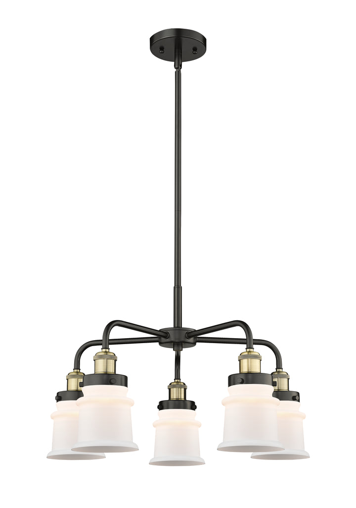 Innovations Lighting Canton Chandelier Chandeliers Innovations Lighting Black Antique Brass Matte White ; Glass Type: Frosted 