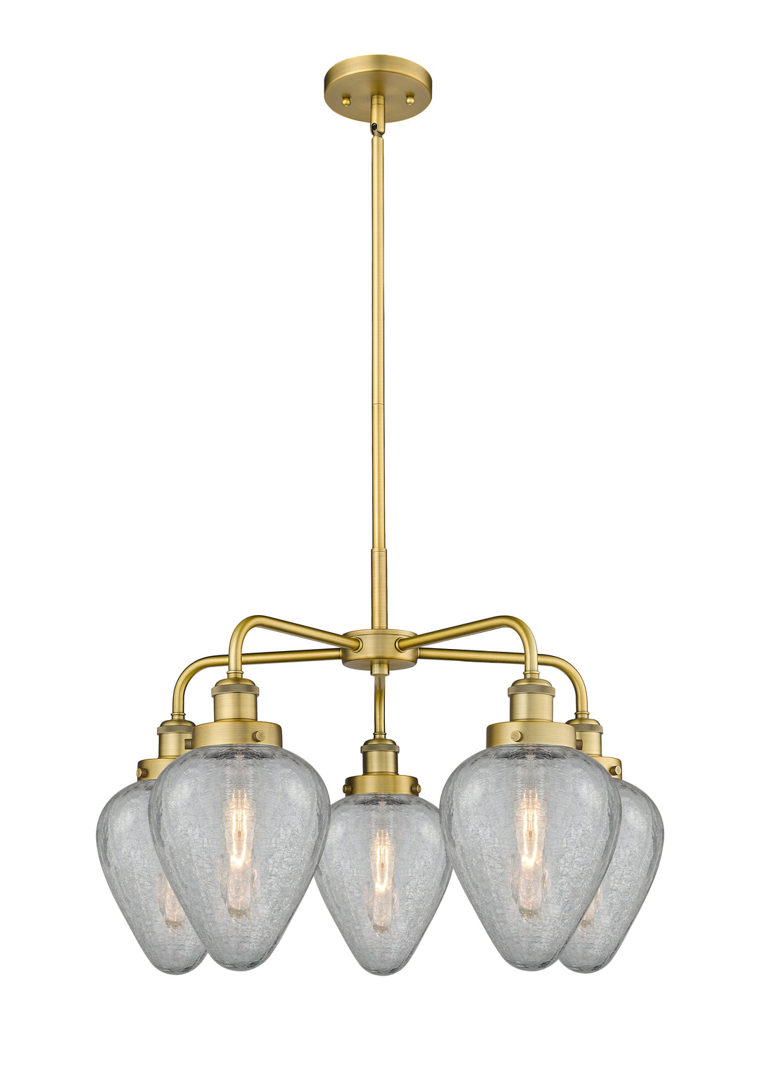 Innovations Lighting Geneseo 6" Chandelier - Brushed Brass