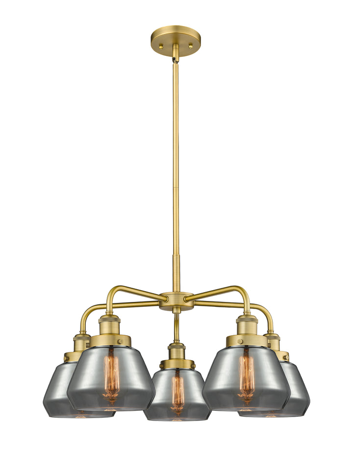 Innovations Lighting Fulton Chandelier - Brushed Brass