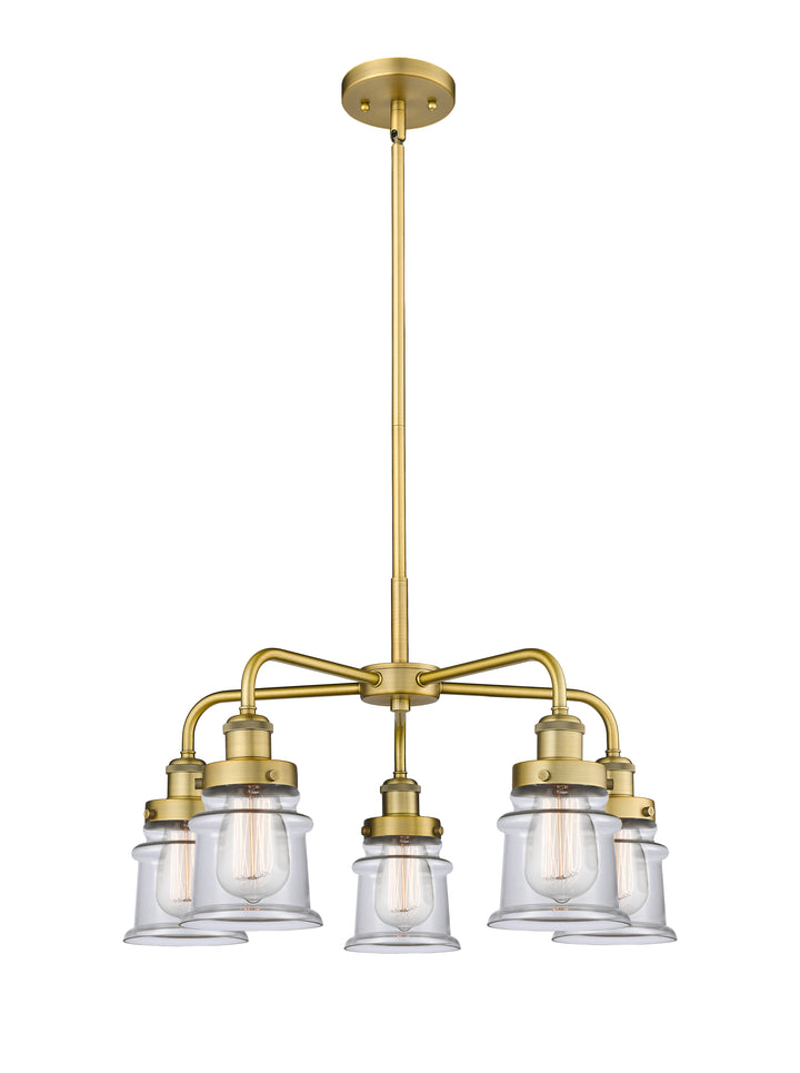 Innovations Lighting Canton Chandelier Chandeliers Innovations Lighting Brushed Brass Clear ; Glass Type: Clear 