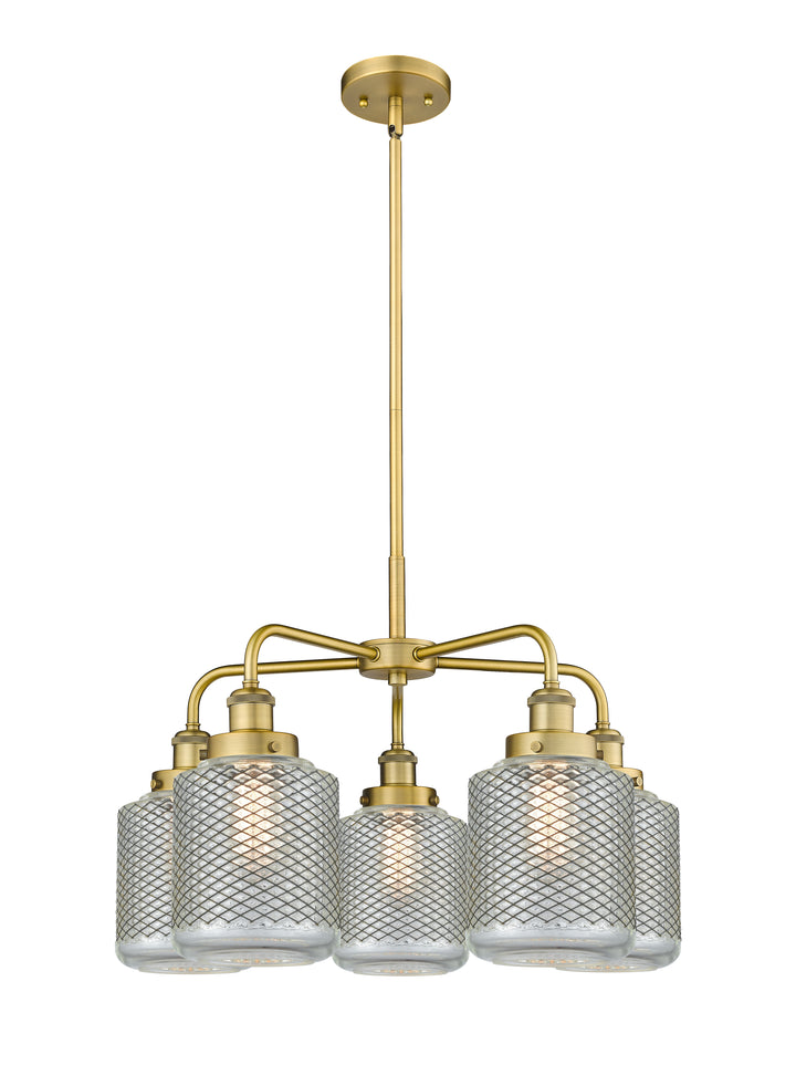 Innovations Lighting Edison Chandelier - Brushed Brass