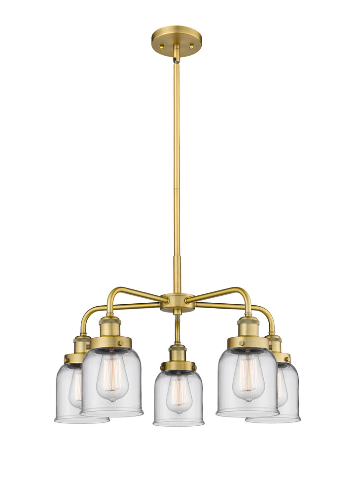 Innovations Lighting Edison Chandelier - Brushed Brass Chandeliers Innovations Lighting Clear ; Glass Type: Clear  