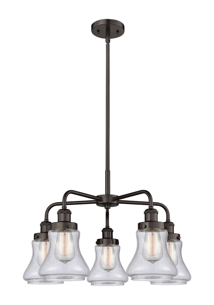 Innovations Lighting Bellmont 6" Chandelier Chandeliers Innovations Lighting Oil Rubbed Bronze Seedy ; Glass Type: Seeded 