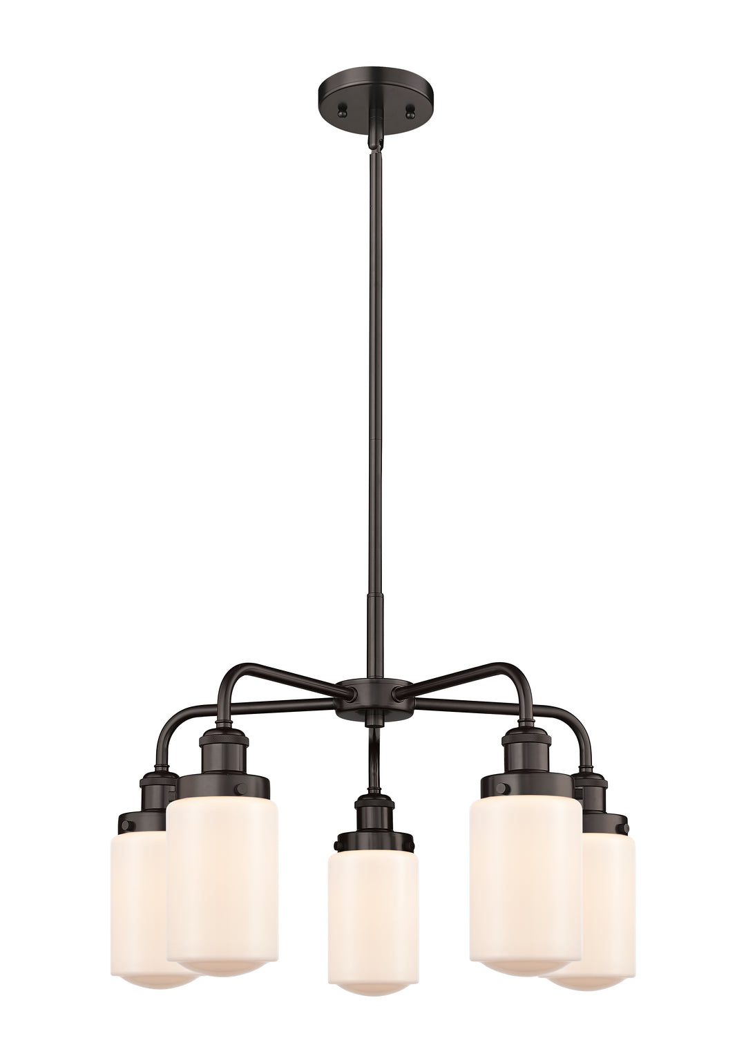 Innovations Lighting Dover Chandelier - Oil Rubbed Bronze