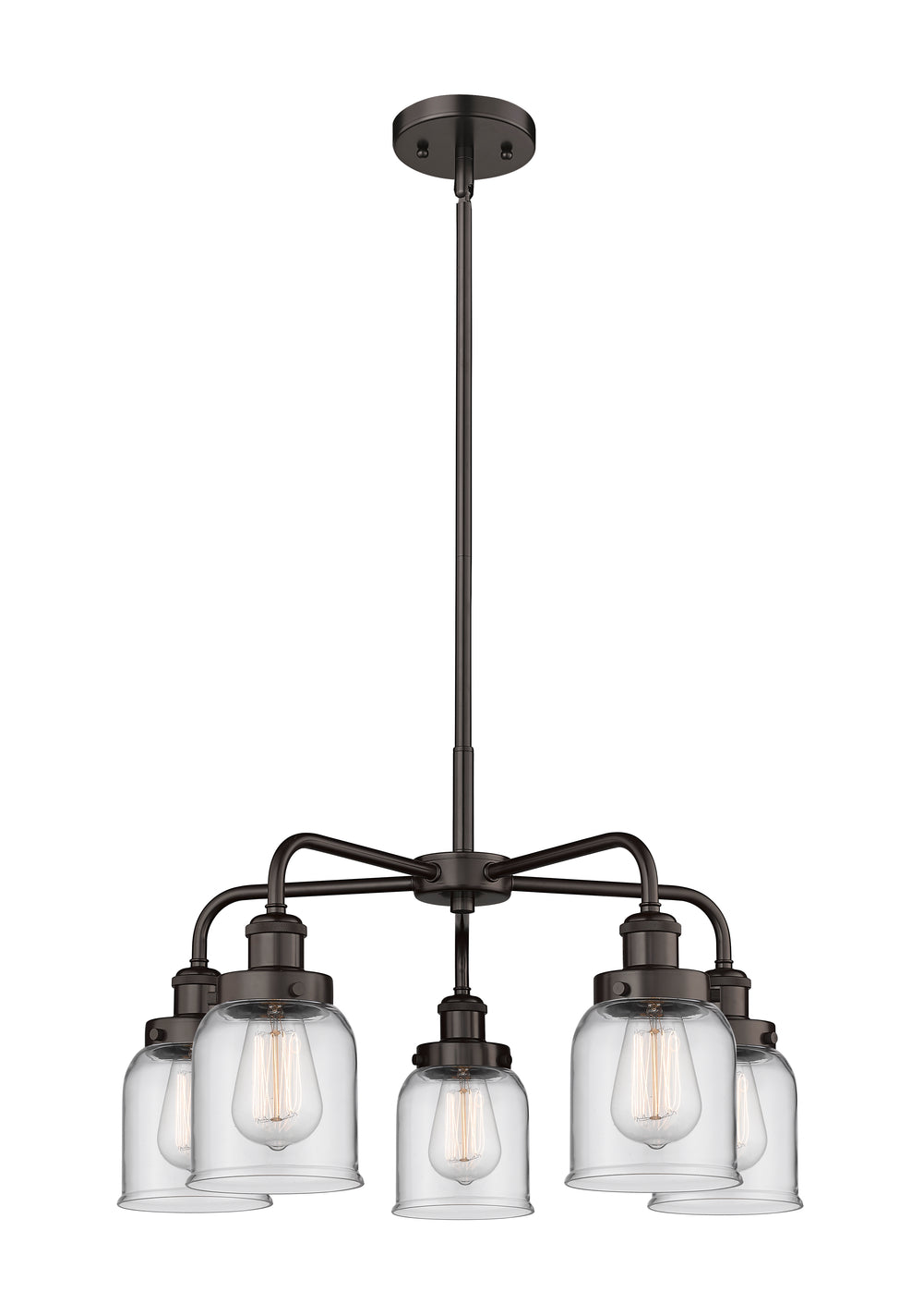 Innovations Lighting Edison Chandelier - Oil Rubbed Bronze