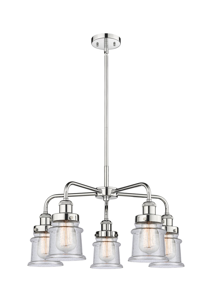 Innovations Lighting Canton Chandelier Chandeliers Innovations Lighting Polished Chrome Seedy ; Glass Type: Seeded 