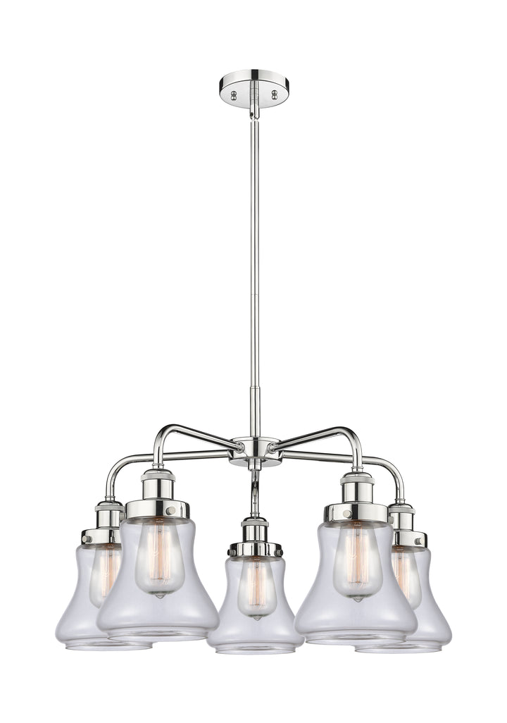 Innovations Lighting Bellmont 6" Chandelier Chandeliers Innovations Lighting Polished Chrome Clear ; Glass Type: Clear 