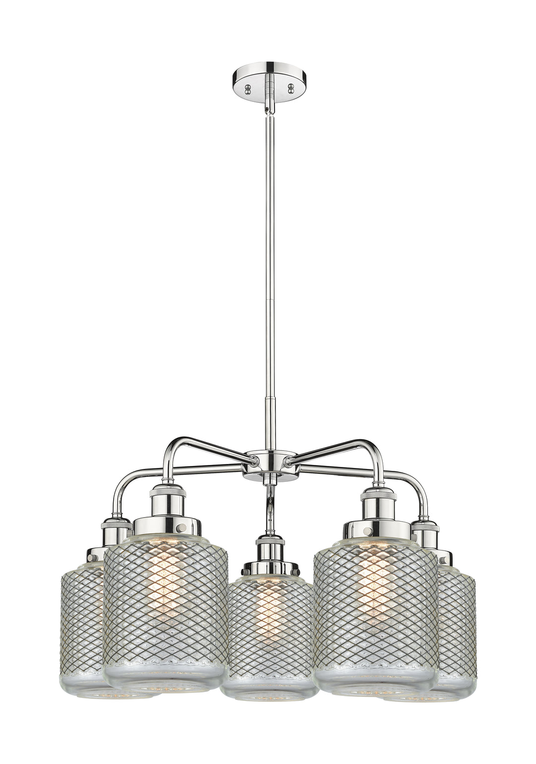 Innovations Lighting Edison Chandelier - Polished Chrome