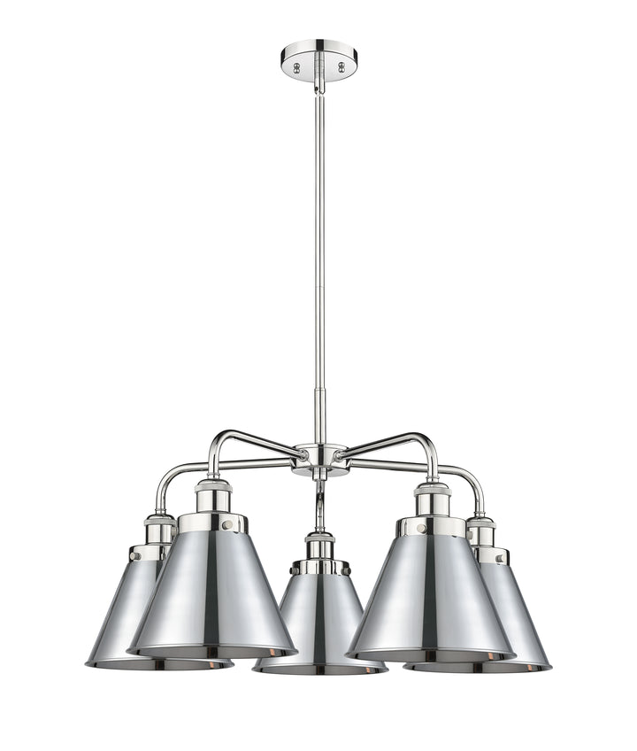 Innovations Lighting Appalachian 8" Chandelier Chandeliers Innovations Lighting Polished Chrome  