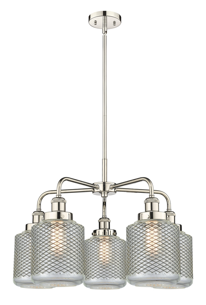 Innovations Lighting Edison Chandelier - Polished Nickel