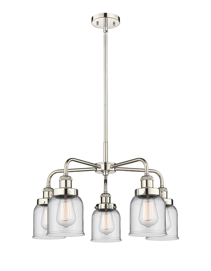 Innovations Lighting Edison Chandelier - Polished Nickel Chandeliers Innovations Lighting Clear ; Glass Type: Clear  