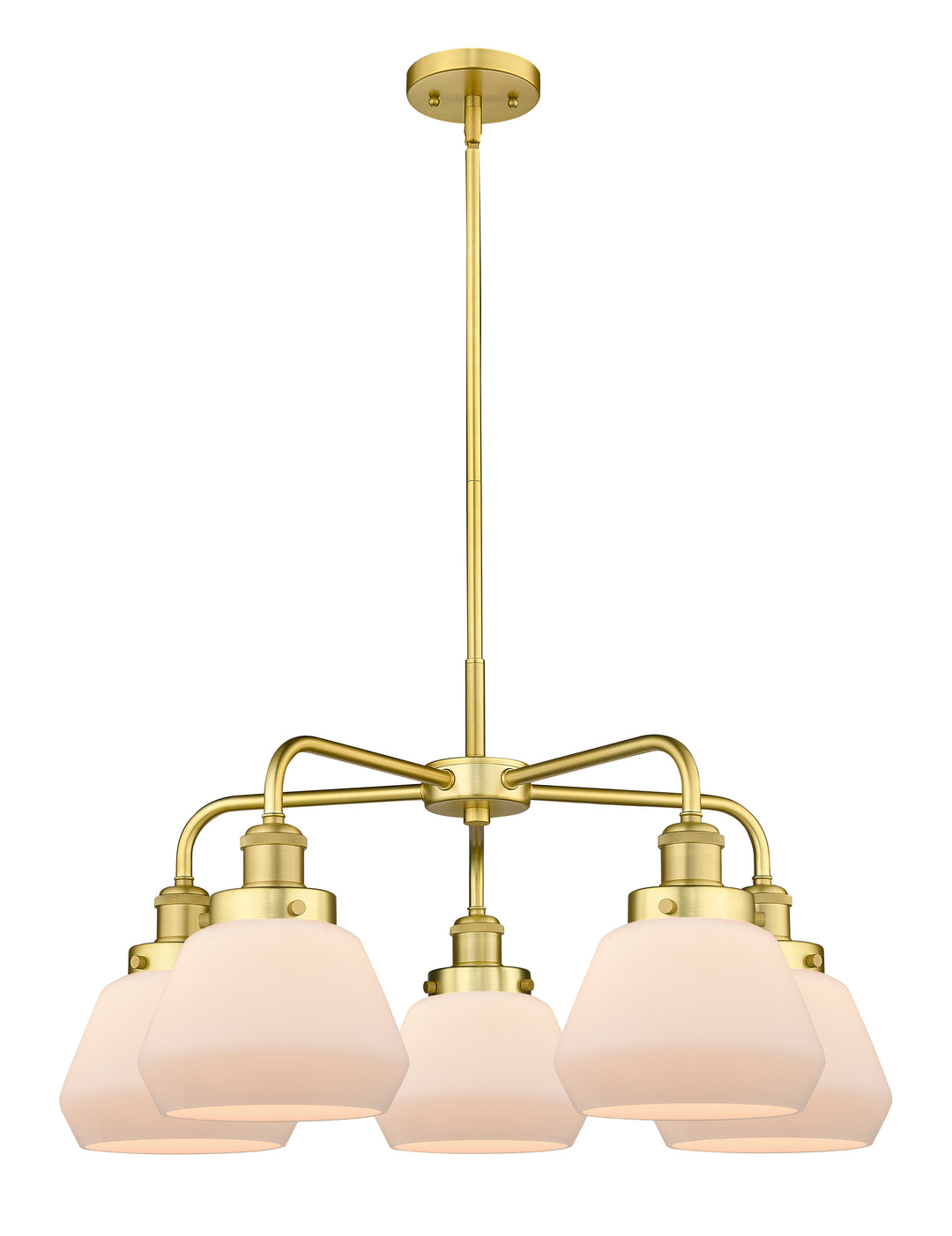 Innovations Lighting Fulton Chandelier - Satin Gold