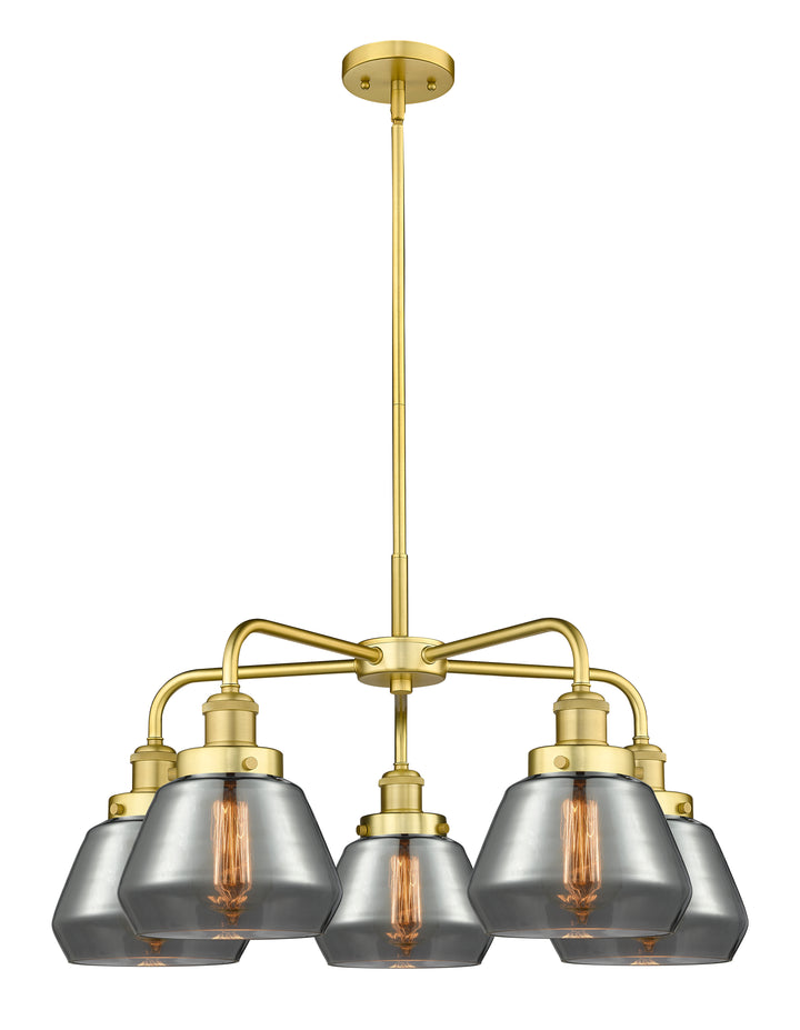 Innovations Lighting Fulton Chandelier - Satin Gold