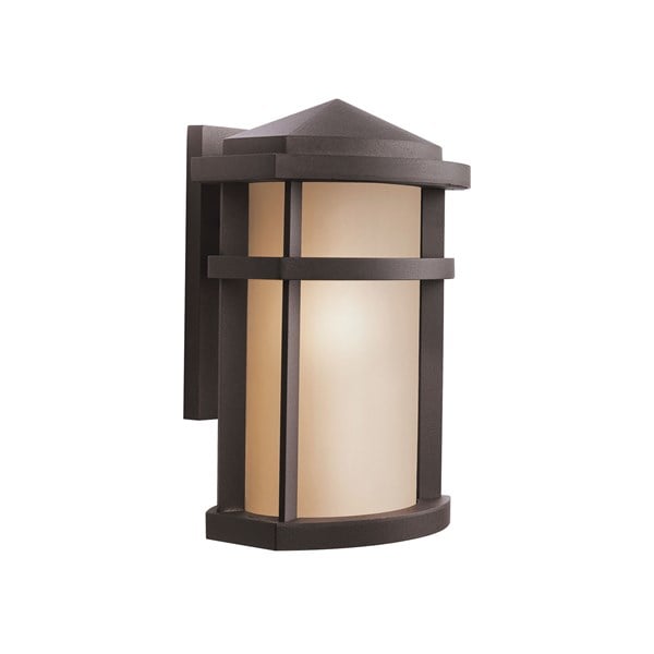 Kichler Lantana  Outdoor Wall Outdoor Wall Lights Kichler Architectural Bronze 9x13 