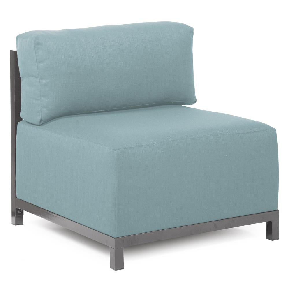 Howard Elliott Collection Axis Chair Sterling Breeze Slipcover (Cover Only) Chairs Howard Elliott Collection   