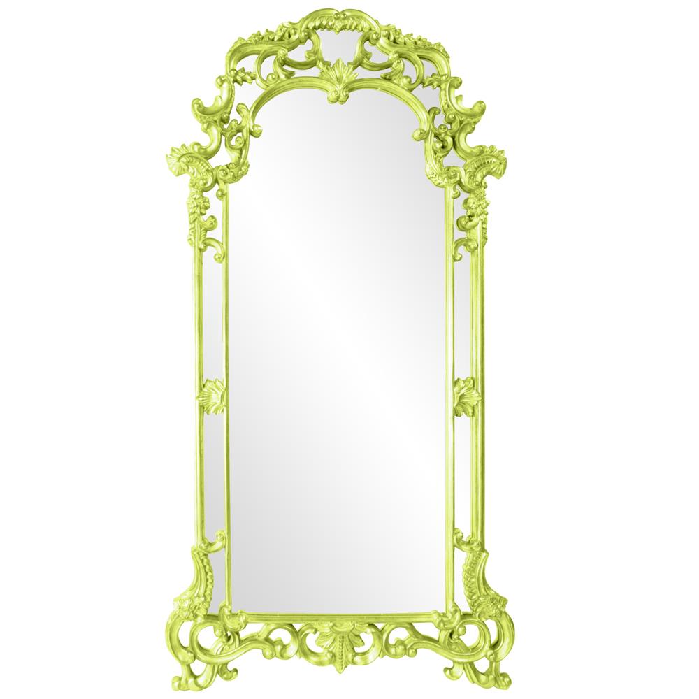 Howard Elliott Collection Imperial Mirror - Glossy Green Mirrors Howard Elliott Collection   