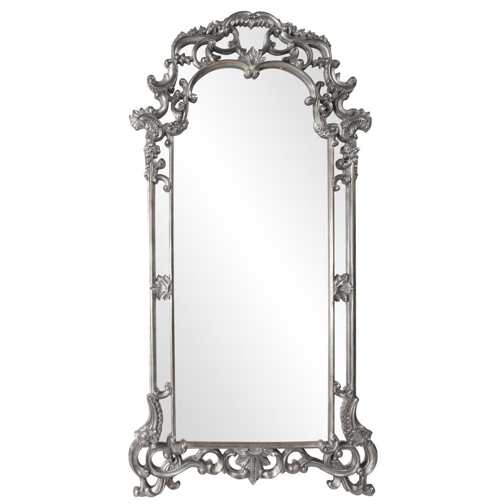 Howard Elliott Collection Imperial Mirror - Glossy Nickel Mirrors Howard Elliott Collection   