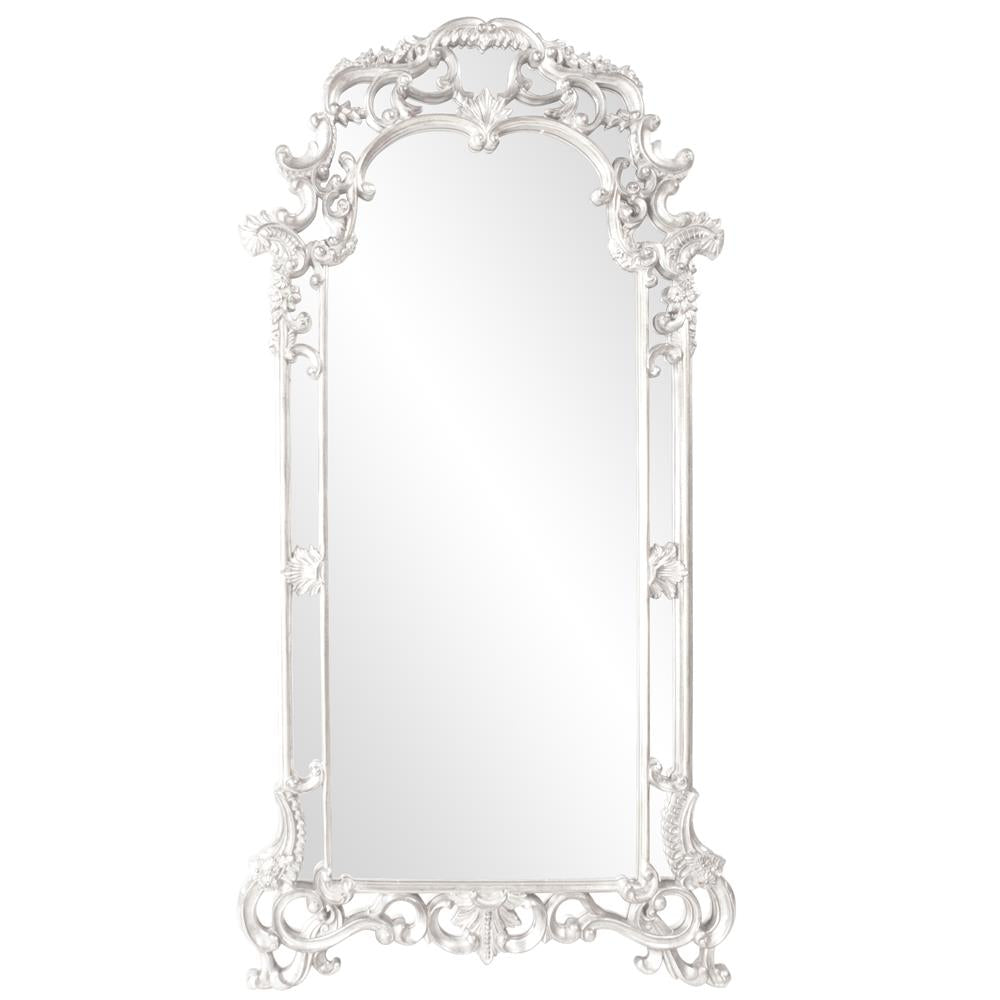 Howard Elliott Collection Imperial Mirror - Glossy White Mirrors Howard Elliott Collection   