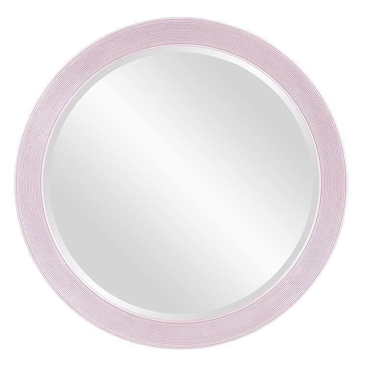 Howard Elliott Collection Virginia Mirror - Glossy Lilac Mirrors Howard Elliott Collection   