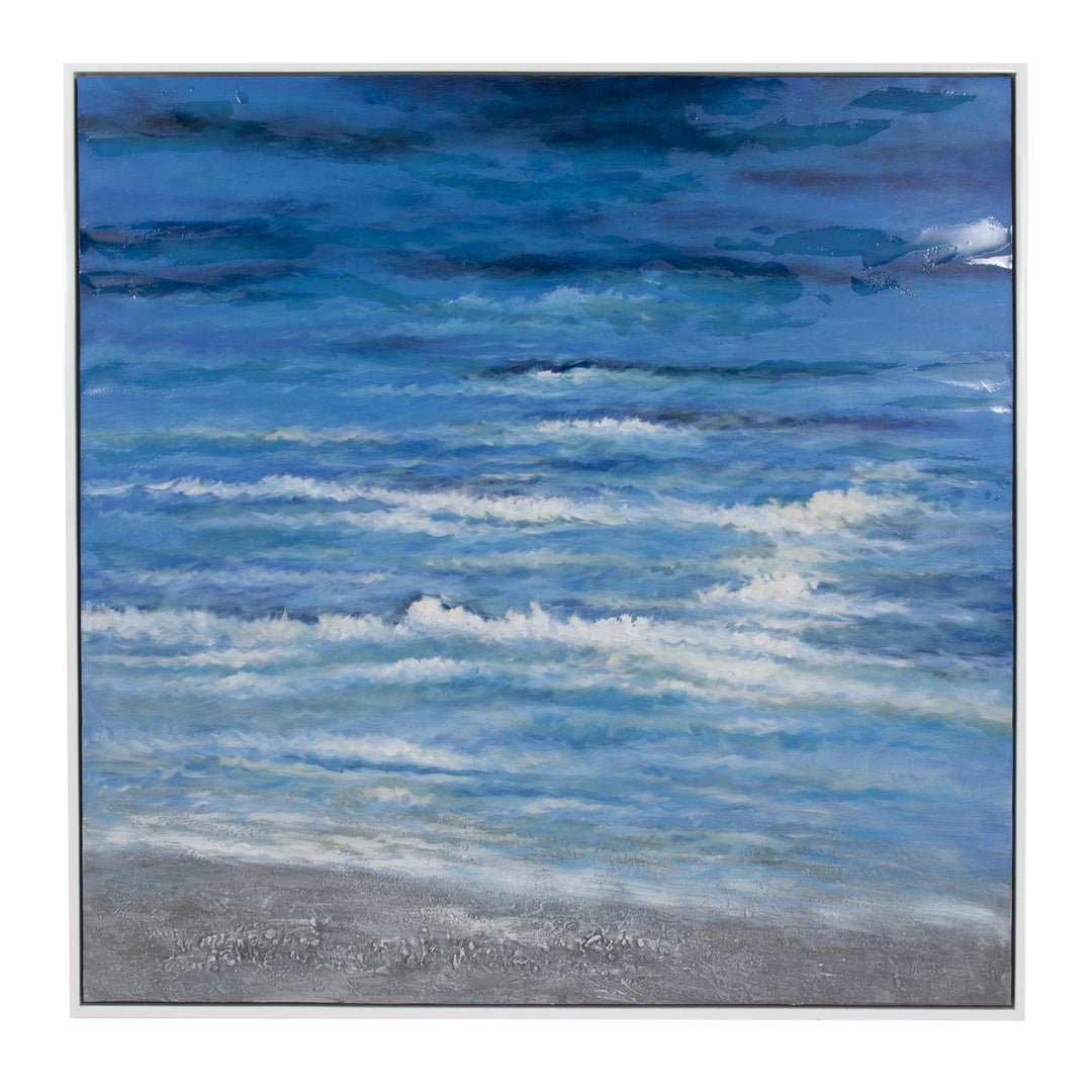 Howard Elliott Collection Calm Sea Hand Painted Original Art Wall Decor Howard Elliott Collection   