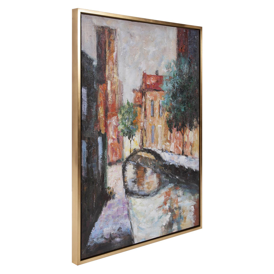 Howard Elliott Collection French Way Hand Painted Original Art Wall Decor Howard Elliott Collection   