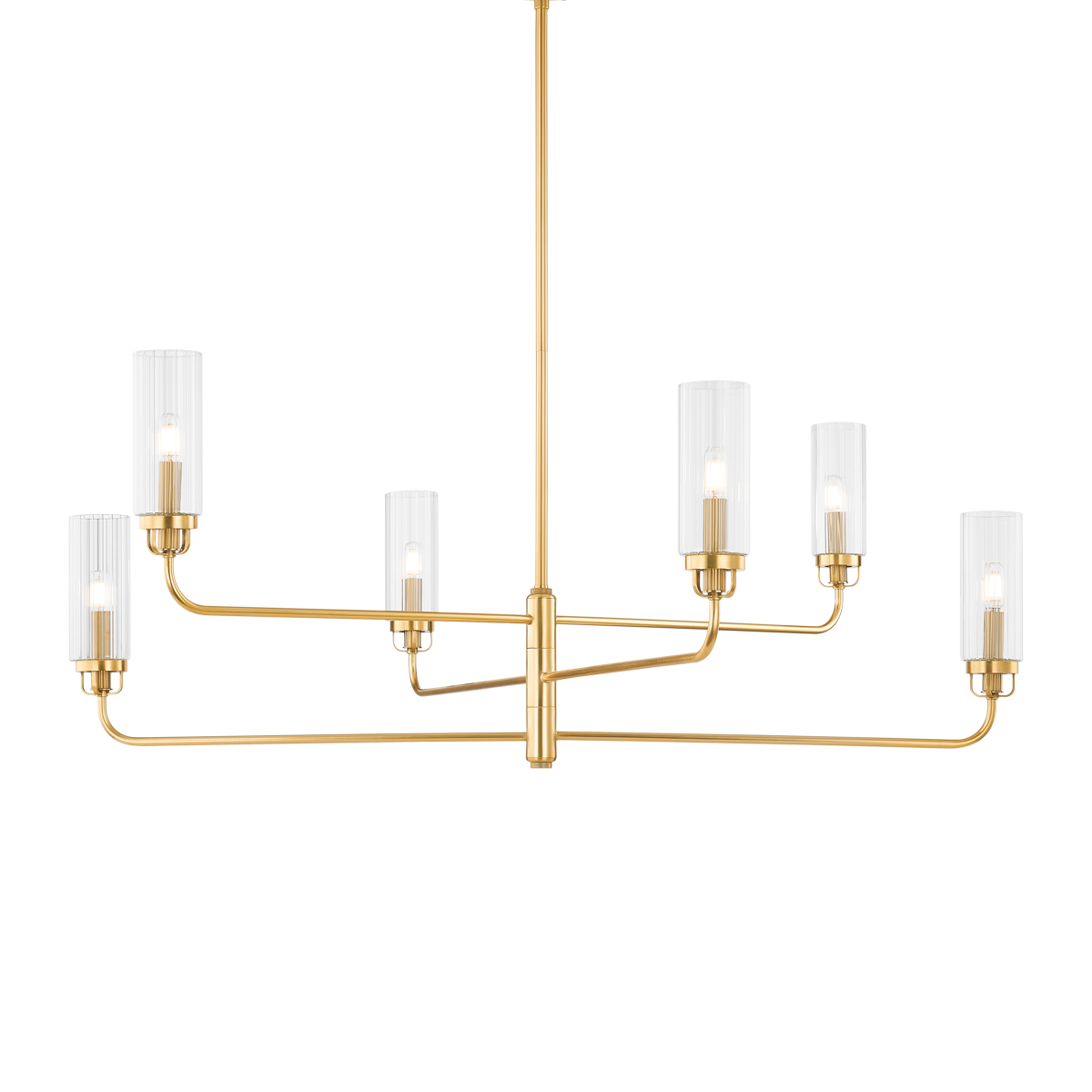 Hudson Valley Lighting HALIFAX Chandelier Chandelier Hudson Valley Lighting Aged Brass  