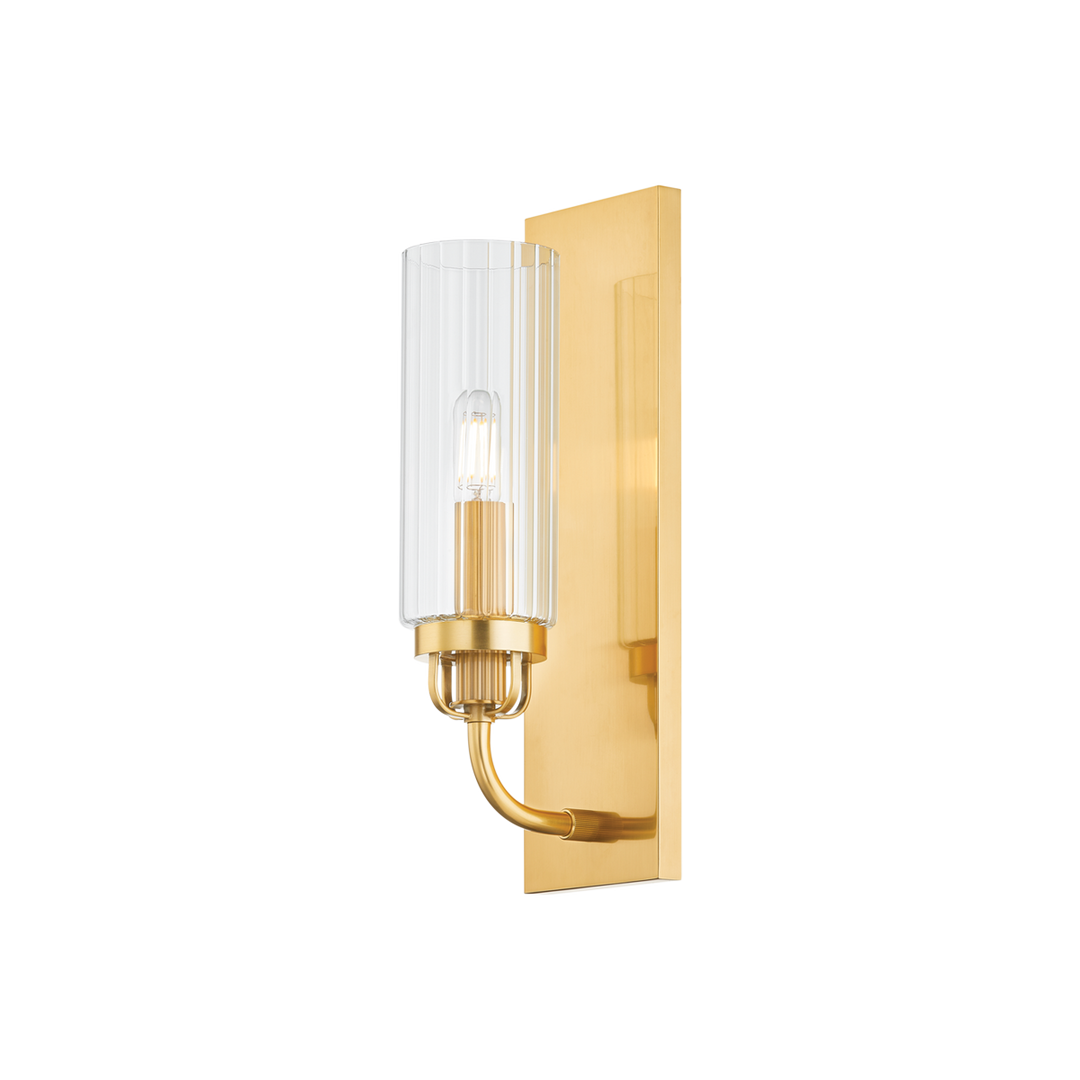 Hudson Valley Lighting HALIFAX Wall Sconce Wall Sconces Hudson Valley Lighting Aged Brass  