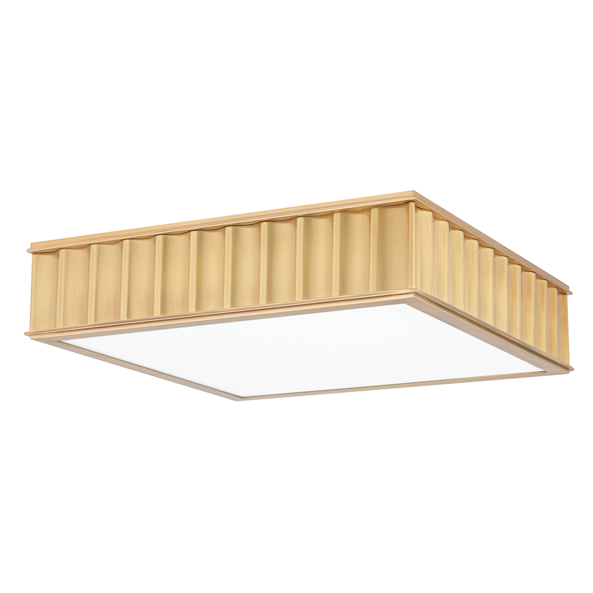 Hudson Valley Lighting Middlebury Flush Mount Flush Mount Hudson Valley Lighting Aged Brass  