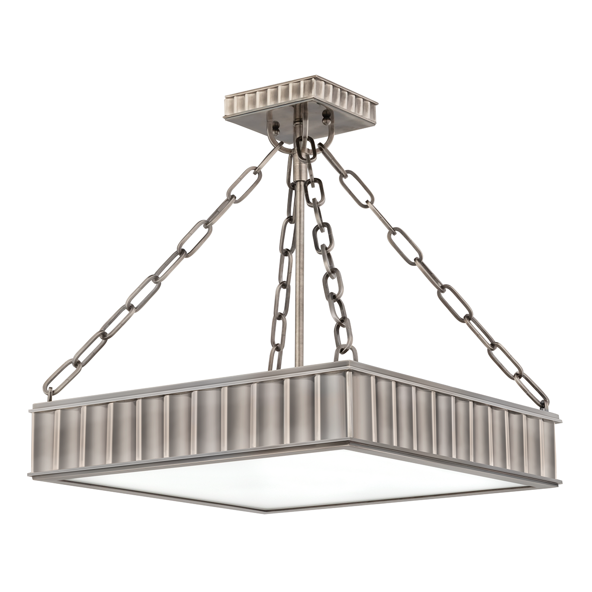 Hudson Valley Lighting Middlebury Semi Flush Semi Flush Hudson Valley Lighting Historic Nickel  